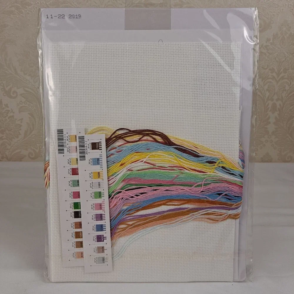 Dimensions Birth Record for Baby Counted Cross Stitch Kit NWT